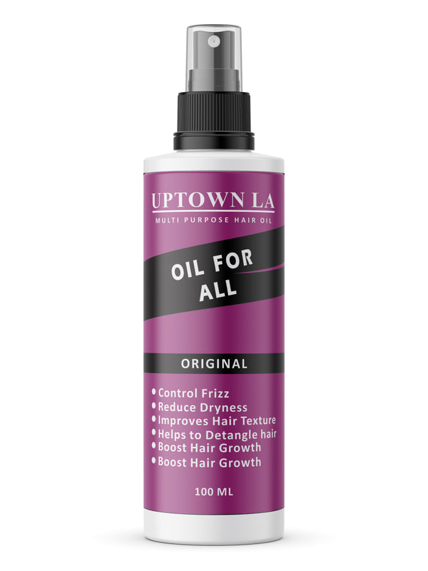 Uptown LA Oil For All Hair Care Oil Control Frizz Repair Damaged Hair Relieve Dry Hair Soft Bright Hair Anti Hair Loss Hair Regrowth Oil Form Men Women 100 ml