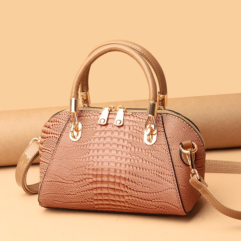 Designer Crocodile Pattern Crossbody Female Bag Luxury