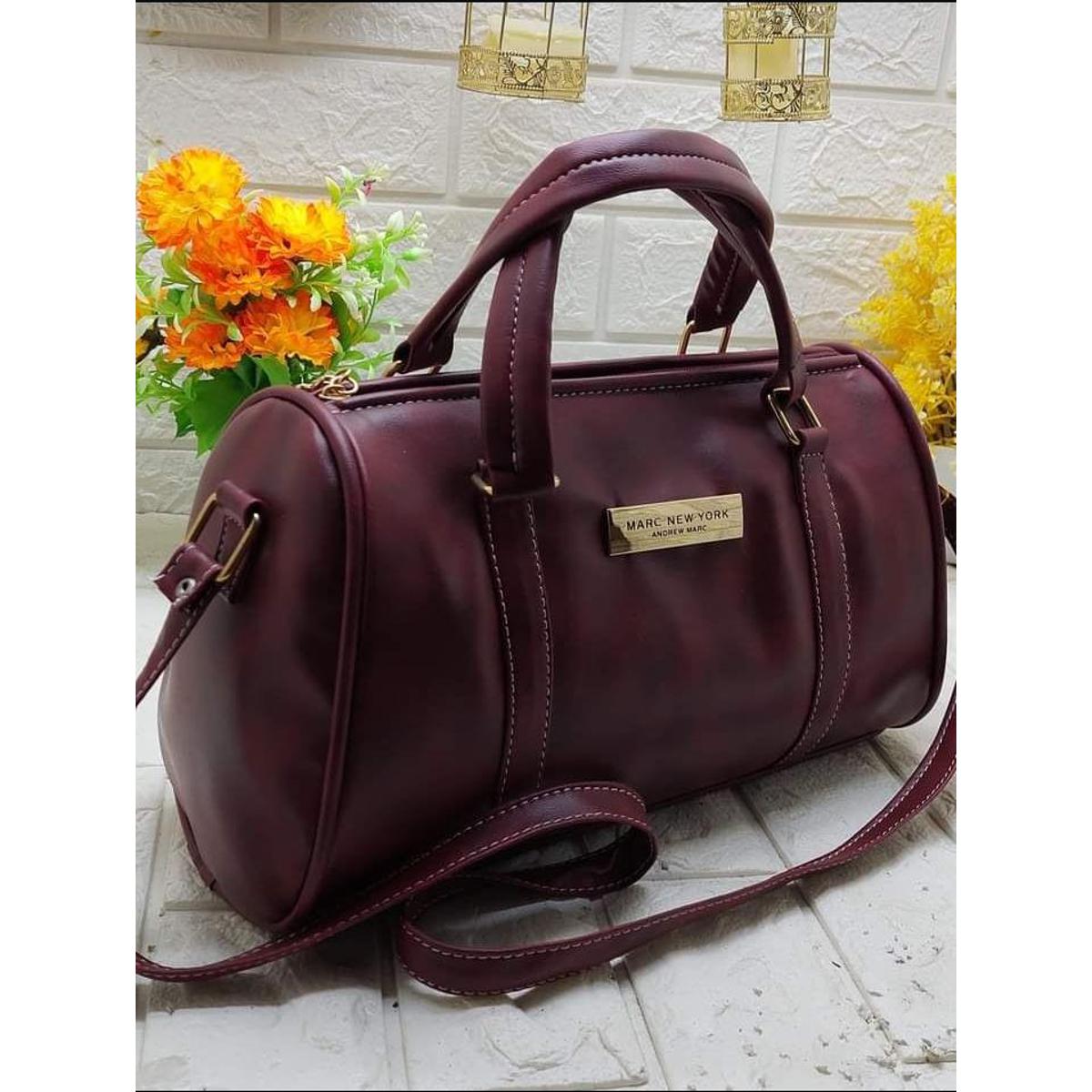 Leather Ladies Hand & Shoulder Bag