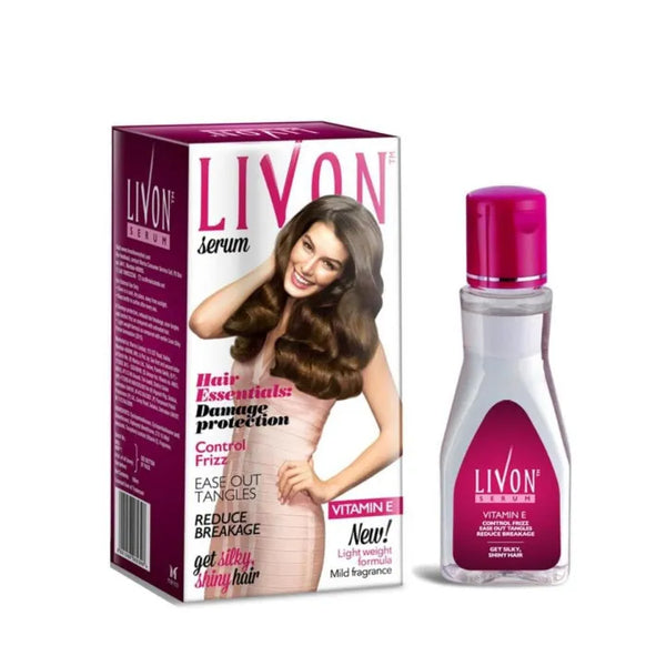 Livon Serum for Women for All Hair Types,For Frizz-free, Smooth & Glossy Hair, 50 ml