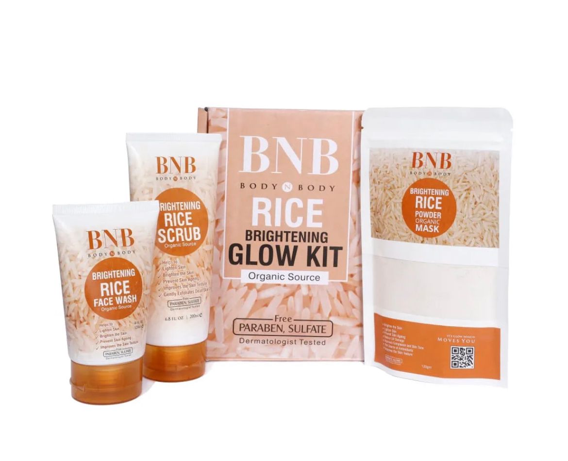 rice extract glow 3in1 kit