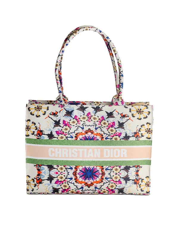 WESTSTYLE - CHRISTIAN DIOR CANVAS BAG IN RED COLOR FOR WOMEN