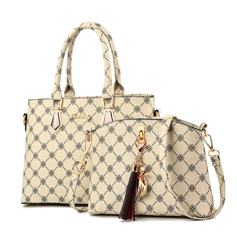 2025 New Two Piece Set Women's Handbag Fashion Large Capacity
