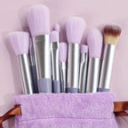 WANTER 13 Pcs Makeup Brushes Set Soft hair Loose Powder Eyeshadow Concealer Contour Eyeliner Brush Foundation Makeup Brush Beauty Cosmetic tools
