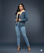 Stylish Denim Jacket  – Trendy & Comfortable Winter Wear