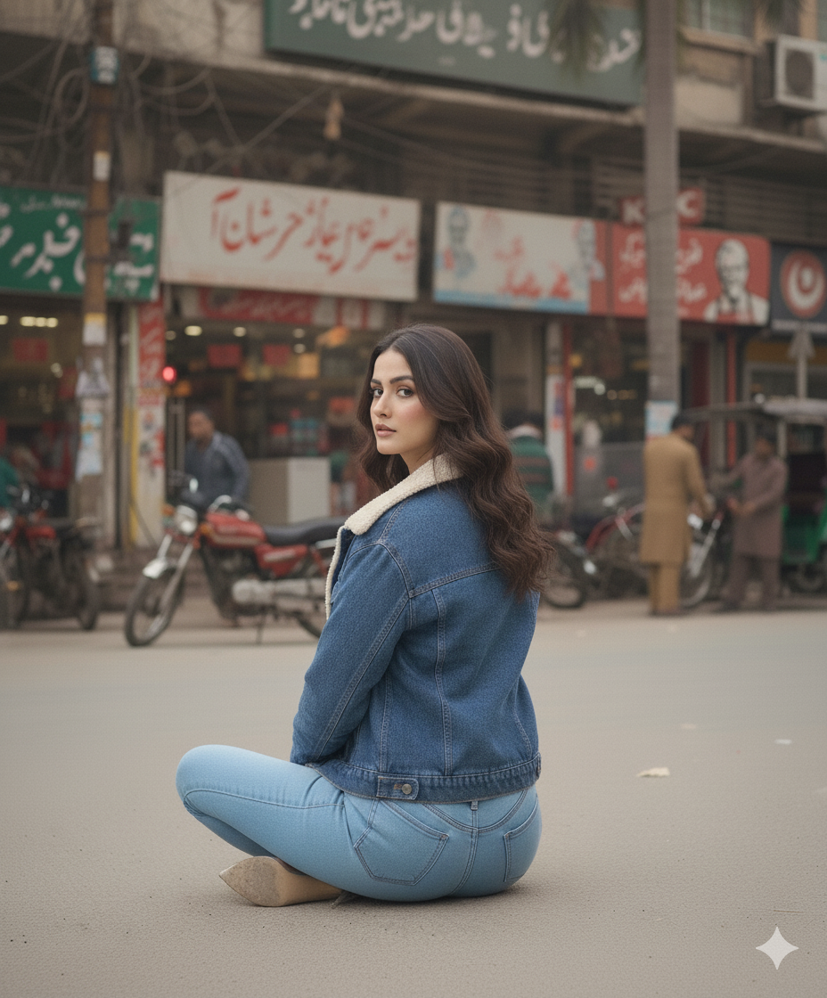 Stylish Denim Jacket  – Trendy & Comfortable Winter Wear