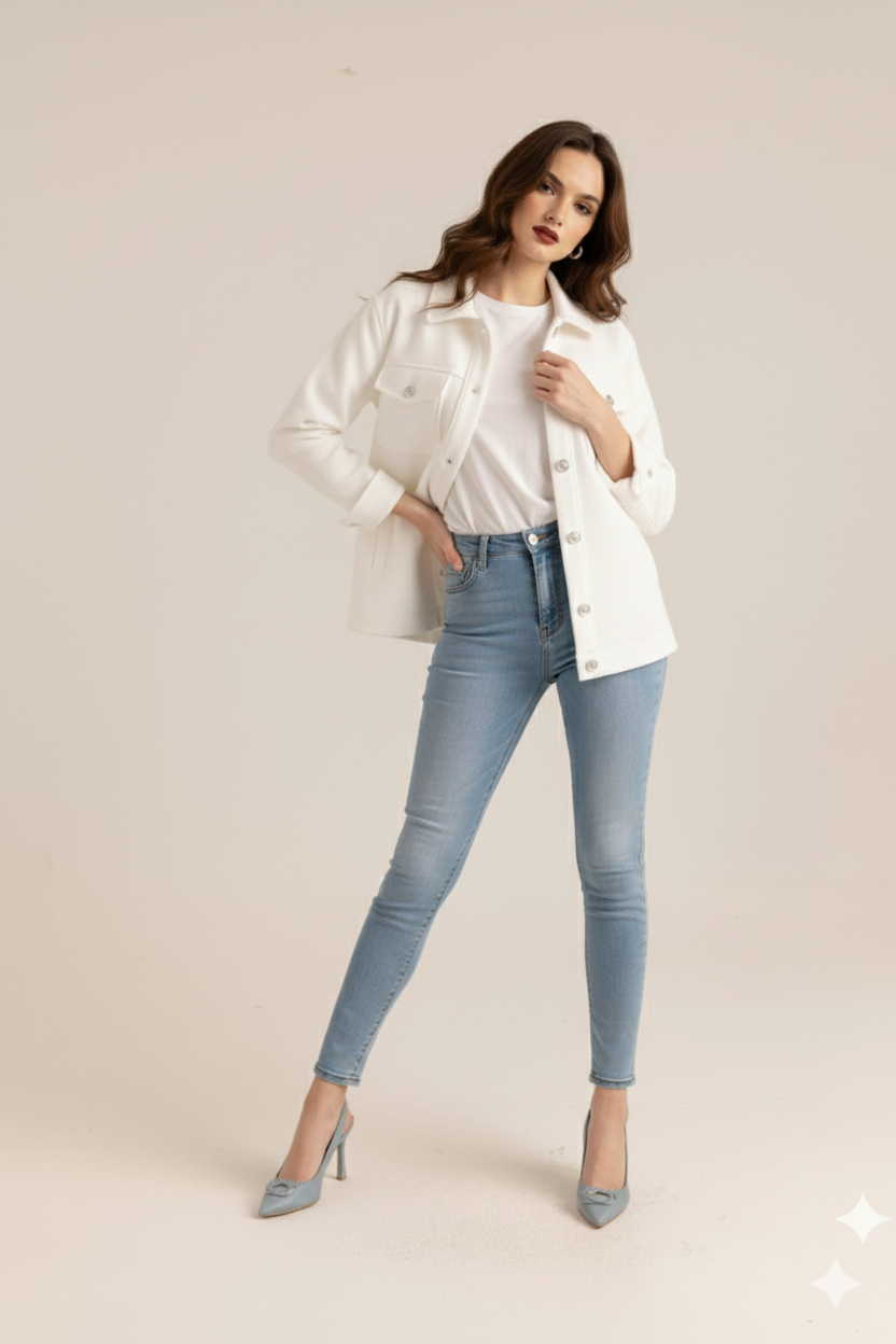 OVERSIZED PLAIN SHACKET