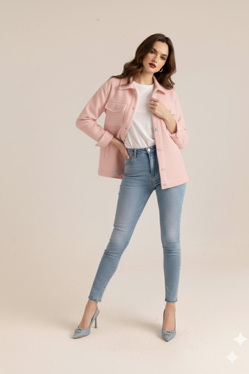 OVERSIZED PLAIN SHACKET