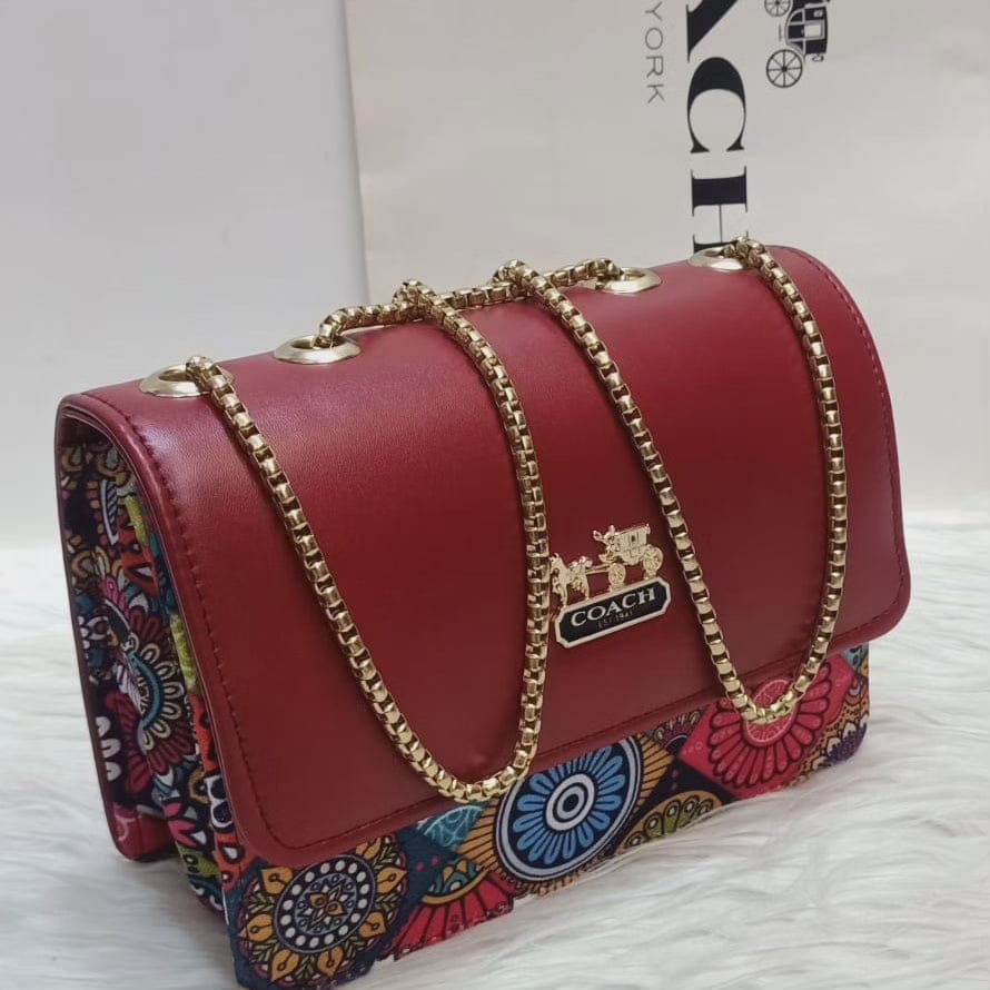 Customize Velvet Coach Crossbody Bag for Women ✨