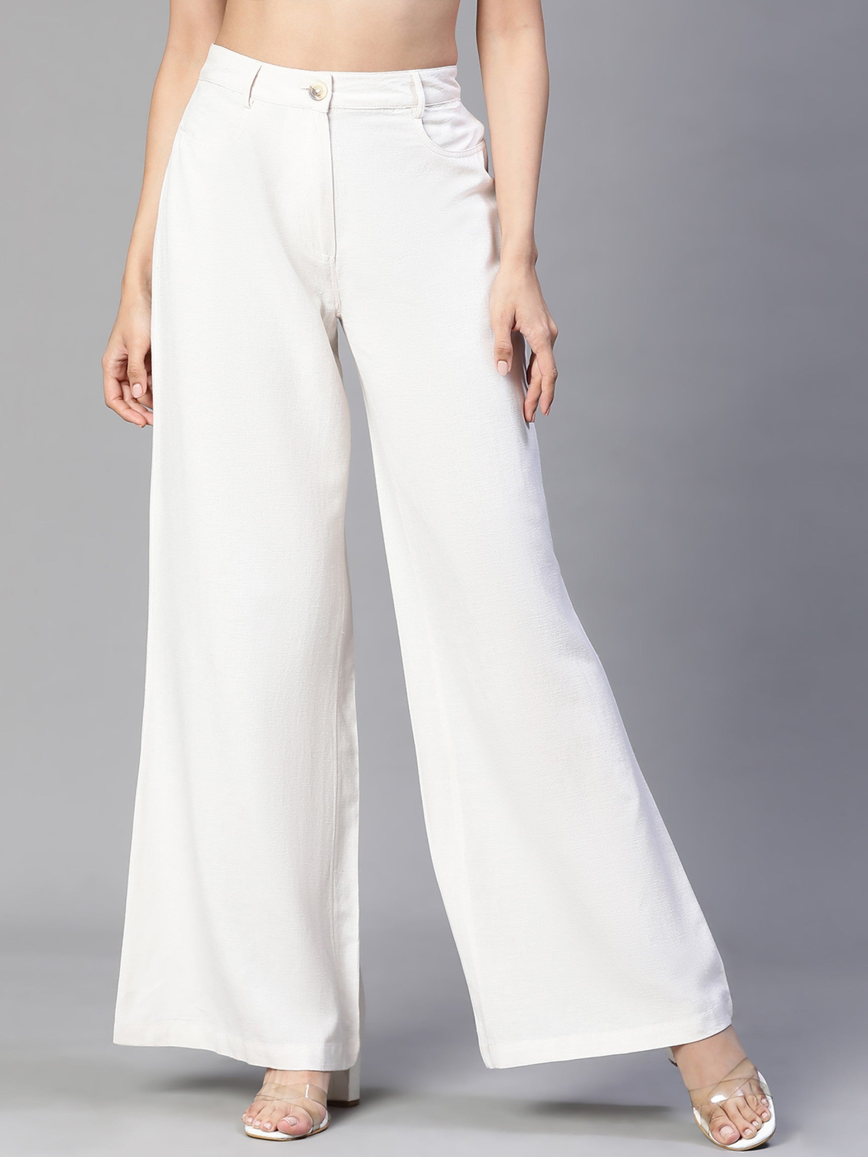 High Waist Wide Leg Fashion Denim Jeans for Women - Stylish and Comfortable