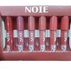 6Pcs Nude Makeup Lipstick Liquid Velvet Matte Gloss Lip Red Lipstick Nude Women Long Lasting Waterproof Beauty Cosmetic Kit