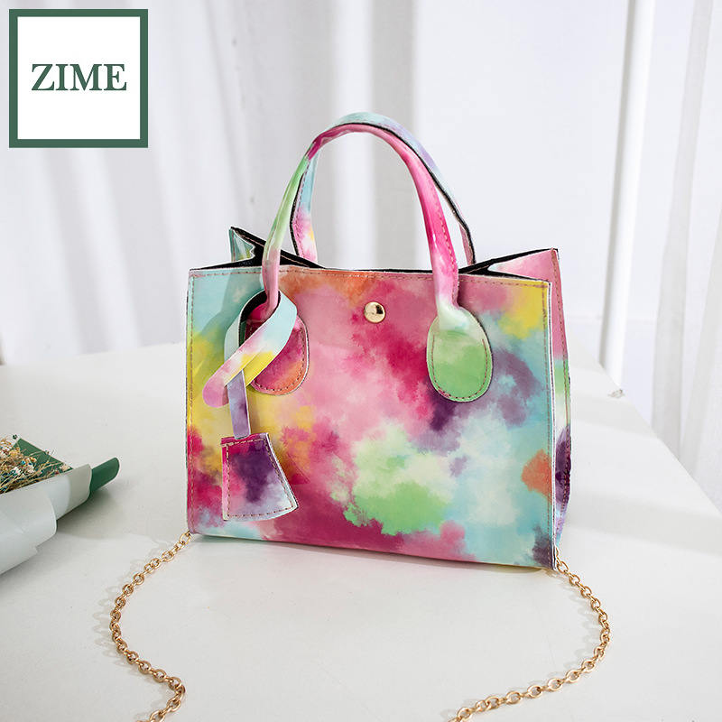 ZIME Summer and autumn Korean version of gradient color