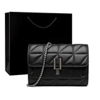 Quilted Leather Chain Shoulder Bags Ladies