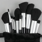WANTER 13 Pcs Makeup Brushes Set Soft hair Loose Powder Eyeshadow Concealer Contour Eyeliner Brush Foundation Makeup Brush Beauty Cosmetic tools